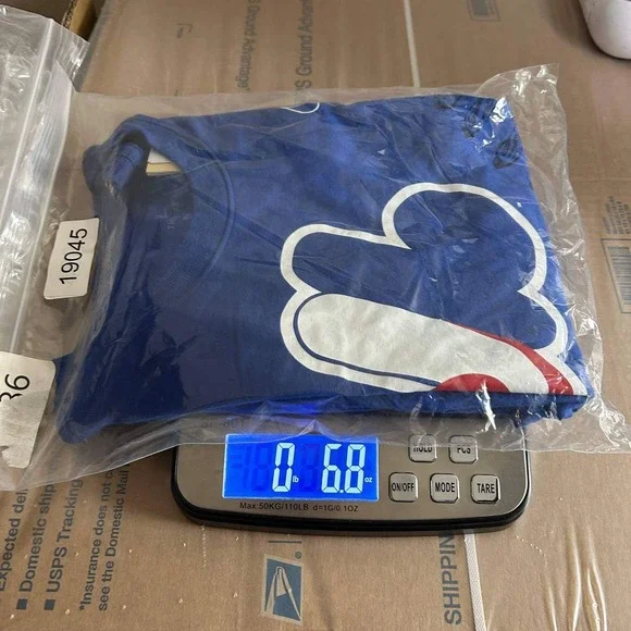 Montreal Expos Shirt Men Large Blue Nike Short Sleeve Crew Neck New L - Picture 7 of 7